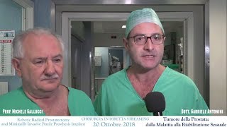 Michele GallucciGabriele Antonini Lurologia Italiana diventa HITECH Tumore Prostata DE [upl. by Salisbury230]