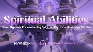 Sleep Hypnosis For Unlocking Spiritual intuitive and Psychic Abilities Floating Island Metaphor [upl. by Alexandre]