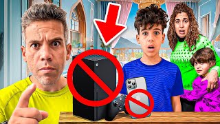 PAPÁ le quita el XBOX amp IPHONE a LORENZO4PLUSONE [upl. by Aguste]