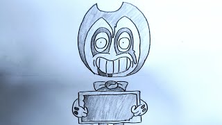 How To Draw Sinful Bendy  Bendy and the Dark Revival [upl. by Neahs]