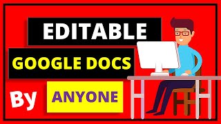 How to Make Google Docs Editable by Anyone OTHERS  NEW UPDATE [upl. by Mitzie]