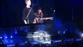 Justin Bieber Mistletoe Live Jingle Ball [upl. by Kenzi]