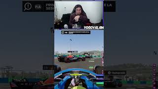 Tipico ARRANQUE en el F1  yosoyalam en Twitch f1 shorts [upl. by Nagaet]