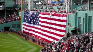 2009 Red Sox Home Opener Ceremony [upl. by Quint]