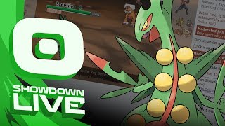 quotEnter Mega Sceptilequot Pokemon Sun amp Moon OU Showdown Live wPokeaimMD [upl. by Kendra]