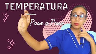 Como tomar la temperatura con un termómetro de mercurio🌡 Signos Vitales Parte 1 [upl. by Bicknell347]