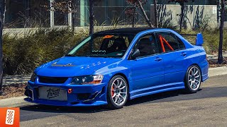 Building a Mitsubishi Lancer EVO VIII in 12 minutes COMPLETE TRANSFORMATION [upl. by Akiv]