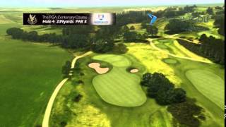 Gleneagles PGA Centenary Course Guide  Par 3 4th [upl. by Luehrmann]