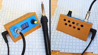 DIY Mini Soldering Station [upl. by Rapp923]