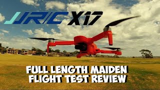 JJRC X17 GPS Drone with 2 Axis Gimbal Flight Review [upl. by Azila]