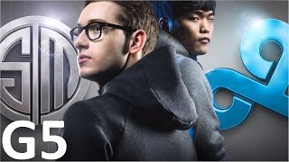 C9 vs TSM Game 5 Highlights 2017 NALCS SPRING SPLIT PLAYOFFS FINAL [upl. by Nat]