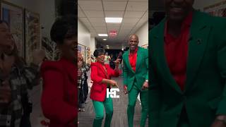 Tichina Arnold and Terry Crews Getting LIT At J Hud Show [upl. by Nnayar]