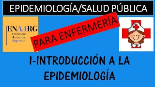 1INTRODUCCION A LA EPIDEMIOLOGÍA [upl. by Essirehc]