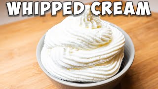 How to Make Whipped Cream [upl. by Jo-Anne959]