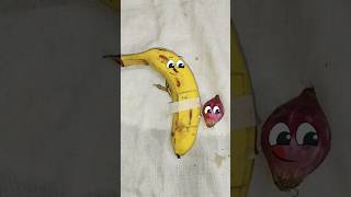 Banana gives birth to Onion   CSection  Babies Birth  Fruit surgery shorts 77 [upl. by Michaela]