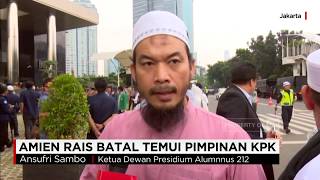 Amien Rais Batal Temui Pimpinan KPK [upl. by Lole148]