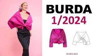 Burda Dergisi 12024 Teknik Çizimler amp Burda Style 12024 [upl. by Gem]