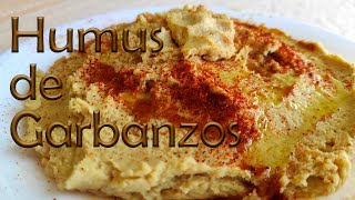 Espectacular Humus de Garbanzos casero  RECETA EXPRESS [upl. by Ahsiemaj]