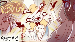 The Big G  S1  EP1  GOD COME BACK FROM VACATION  WHOLE CAST  Hazbin hotel fan animation [upl. by Inaj]