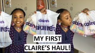 Claires Haul  Birthday Shopping Spree [upl. by Acirat]