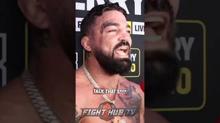 FIRED UP Mike Perry flexes Jake Paul chain after BRAWL with mascot [upl. by Oniskey]