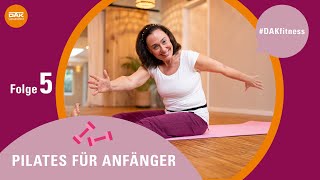 Pilates für Anfänger Folge 5  DAKfitness  DAKGesundheit [upl. by Constantine]