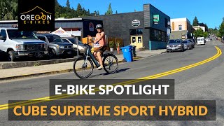 EBike Spotlight EasyEntry Cube Supreme Sport Hybrid [upl. by Friedland603]