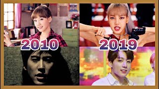 TOP 3 MOST VIEWED KPOP MUSIC VIDEOS EACH YEAR 20102019 [upl. by Eenhpad]