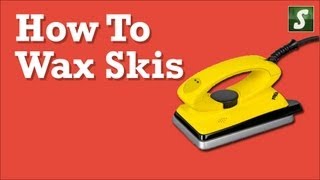 How To Wax Skis  Basic Ski Waxing Tips [upl. by Gabrielli]