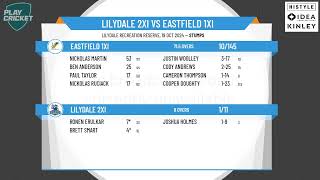 Lilydale 2XI v Eastfield 1XI [upl. by Zins]