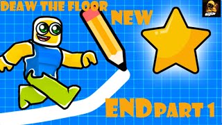 DRAW THE FLOOR 😀😀  NEW  END PART 1  HAPPY RB GAMER  ROBLOX [upl. by Inoy561]