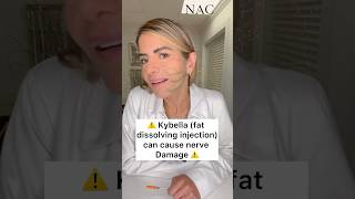 Kybella fat dissolving injection can cause Nerve Damage drbitafarrell kybella jowls [upl. by Niveek]