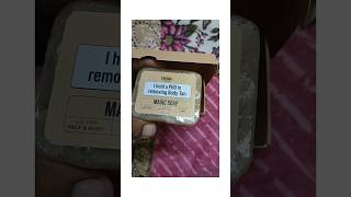 Best tan removal soap its magic Soap quotGhar Soapquot Available on Flipkart [upl. by Annaiuq]