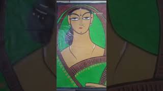 How to make jamini roy painting  AWA  artwitharman [upl. by Weikert]