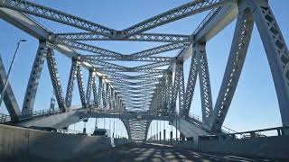 Crossing the Bayonne Bridge Staten Island NYC to NJ Journey [upl. by Nairb]