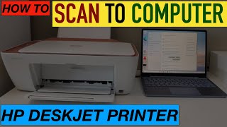 HP Printer Scan To Computer [upl. by Chelsie]