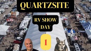 QUARTZSITE RV SHOW DAY ONE [upl. by Niamrahc]