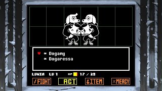 Undertale  DOGAMY and DOGARESSA [upl. by Leuams]