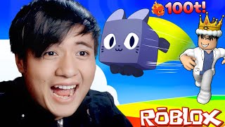 BINATO KO TITANIC PET KO Yeet a Pet Update  Pet Simulator X  Roblox [upl. by Ahsiam846]