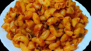 Indian Style Macaroni Pasta Recipeआसान और टेस्टी पास्ता Masala MacaroniPasta RecipeMasala Pasta [upl. by Anis]