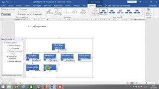 Créer un organigramme sur Word [upl. by Anelliw]