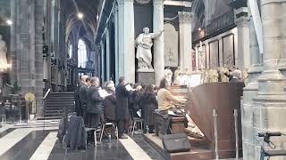 Saint Bavo festival encharist mass by Sintbaafs cathedral of Gent 6th October 2024 [upl. by Hamnet880]