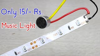 Make Led Strip Music Light Sound Detector [upl. by Alyosha472]