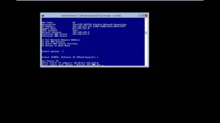 Using Sconfig Commands in Server 2012 Core [upl. by Malamut]