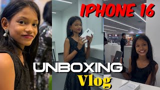 Apple iPhone 16 Unboxing  IPhone Videos  New Added  AJ BARODIAN GIRL  Vlog Videos Big Upgrade [upl. by Emiaj]