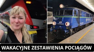 👠 TO BYŁ NAJLEPSZY DZIEŃ W CZERWCU 📸 Kolorowe pociągi super składy w Warszawie [upl. by Larkin813]