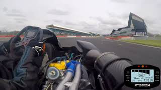 Silverstone Qualifying May 2018 Sam Moss 88 Div 1 Superkart [upl. by Nolyk]