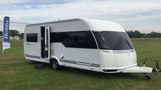 Snapvideo Hobby Premium 560 CFecampingvogn 2018model [upl. by Ahsinar]