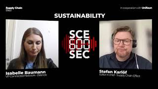 Supply Chain Effect 600 sec  Sustainability with Isabelle Baumann from Zalando SE [upl. by Aneehs667]