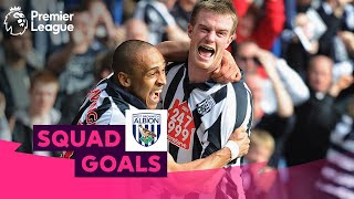 WONDERFUL West Bromwich Albion Goals  Brunt Amalfitano Chadli  Squad Goals [upl. by Deloris]